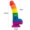 Dildo Prider 8 Liquid Silicone - Afbeelding 9