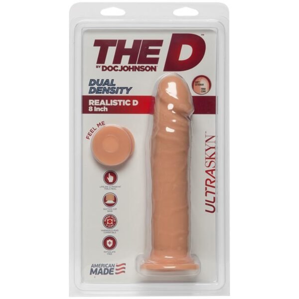 Dildo Realistische D 8 Ultraskyn Vanille - Afbeelding 2