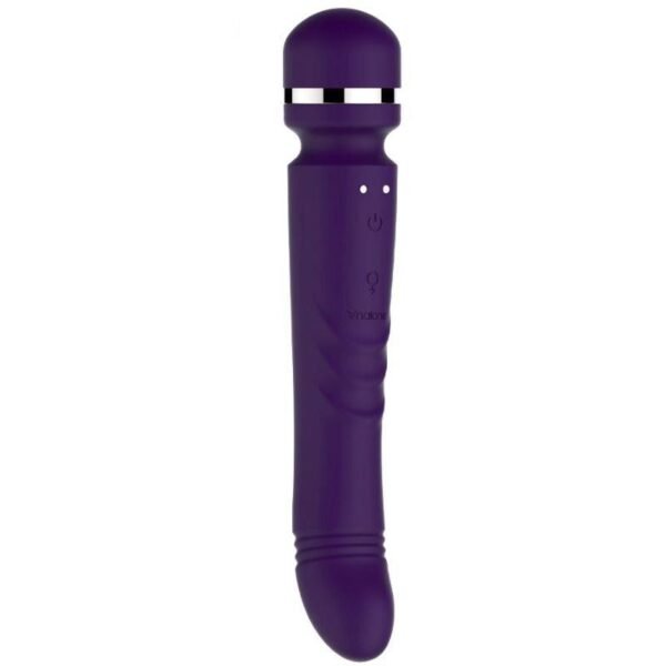 Doble-Head Massager Yoni Dark Lilac - Afbeelding 2