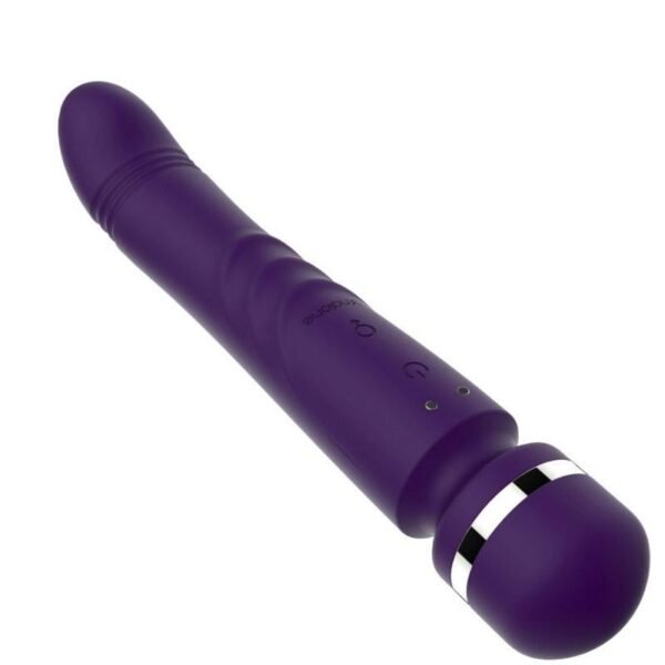 Doble-Head Massager Yoni Dark Lilac - Afbeelding 3