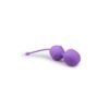 Dubbele Vagina Ballen Siliconen - Paars - Afbeelding 2