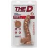 Dual Density Dildo RaginD met Ballen 7.5 Karamel - Afbeelding 2