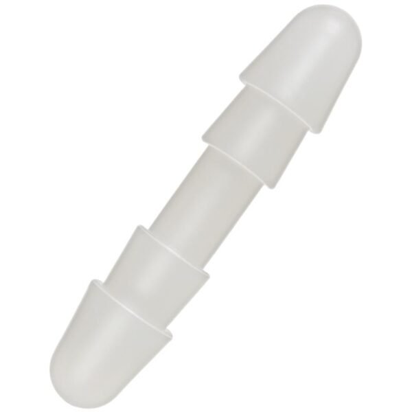 Dual Density Dubbele Dildo Dubbele D 16 Karamel - Afbeelding 3