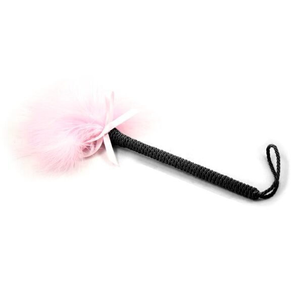 Feather Tickler met Bow 25 cm Roze - Afbeelding 2