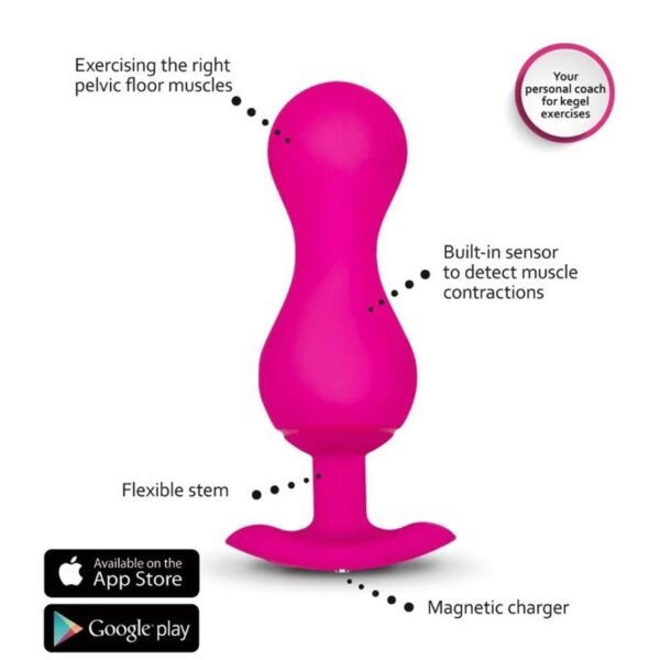 GBallen 3 Kegel Ballen met App Petal Rose - Afbeelding 5