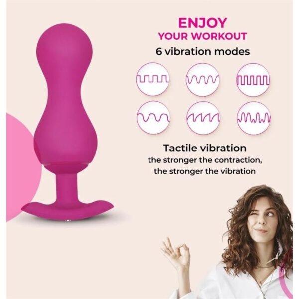GBallen 3 Kegel Ballen met App Petal Rose - Afbeelding 8