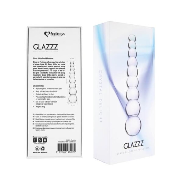 Glazz Glass Dildo Crystal DeLicht - Afbeelding 6