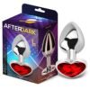 Heart Vorm Buttplug Rood Scarlet Maat L
