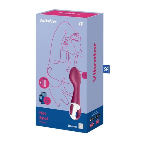Hot Spot Vibe with Heat Function G-Spot USB Silicone - Afbeelding 6