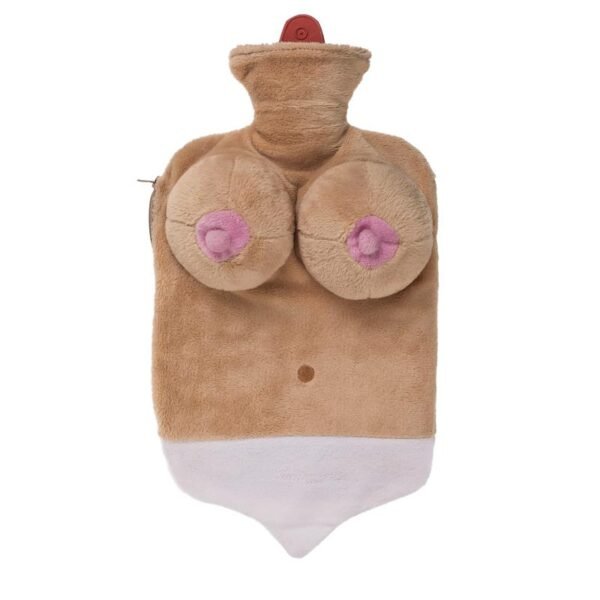 Hot Water Bag met Boob Cover Random Kleur - 4 Kleurs - Afbeelding 3