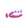 Inflatable Strapless Strap-on Inflatable Function with Remote Control Pink - Afbeelding 2