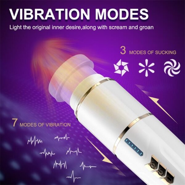 Kimi Male Masturbator with Telescoping and Rotation Functions - Afbeelding 4