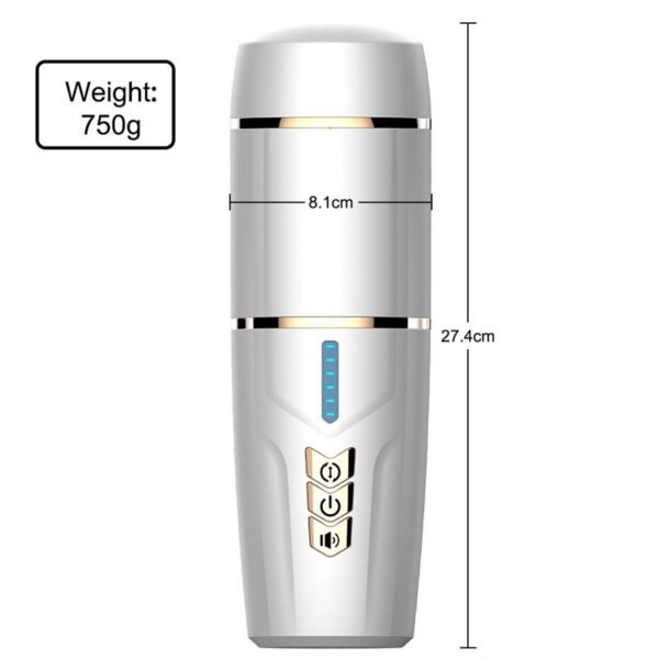 Kimi Male Masturbator with Telescoping and Rotation Functions - Afbeelding 10