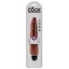 King Cock Vibrerende Stiffy 9 - Brown - Afbeelding 2