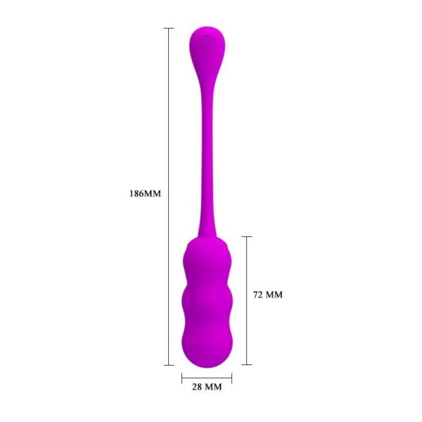 Leshy Vibrating Egg with Remote Control USB - Afbeelding 7