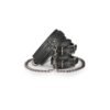 Ligature Set Halsband met Handboeien Zwart