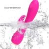 Magic Stick Rabbit Vibe with Pulsation Fuchsia - Afbeelding 4