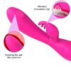Magic Stick Rabbit Vibe with Pulsation Fuchsia - Afbeelding 6