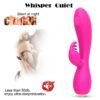 Magic Stick Rabbit Vibe with Pulsation Fuchsia - Afbeelding 8