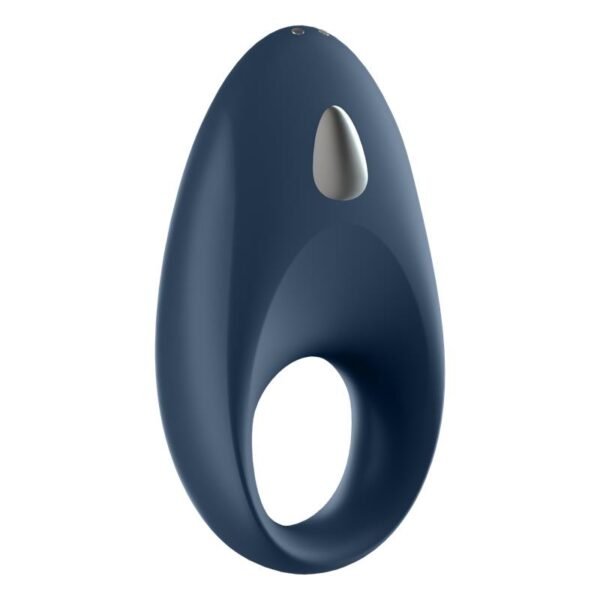 Mighty One Vibrating Ring with APP Blue - Afbeelding 2