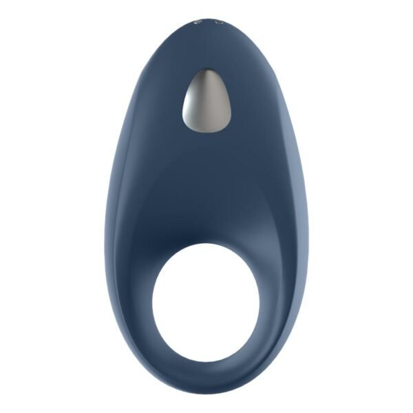 Mighty One Vibrating Ring with APP Blue - Afbeelding 4