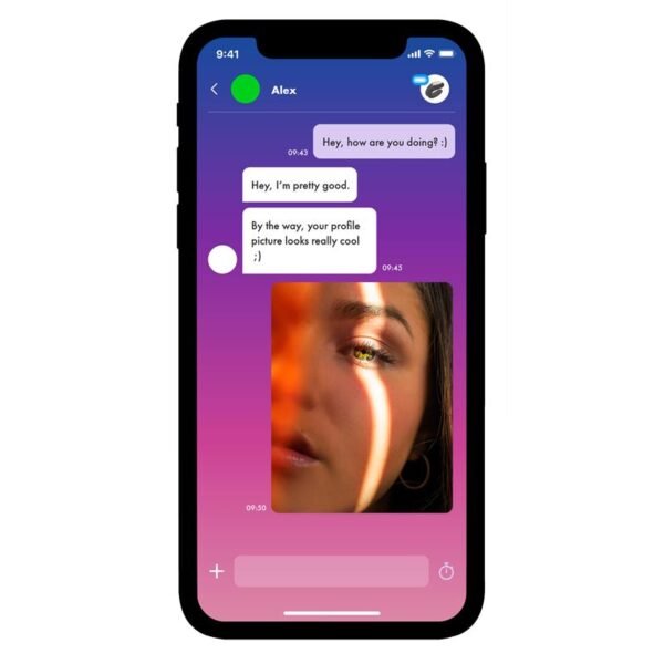 Mighty One Vibrating Ring with APP Blue - Afbeelding 9