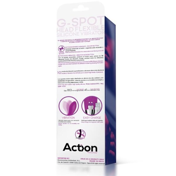 No. Ten G-Spot Hyper-Flexibel Vibe Magnetisch USB Siliconen - Afbeelding 6