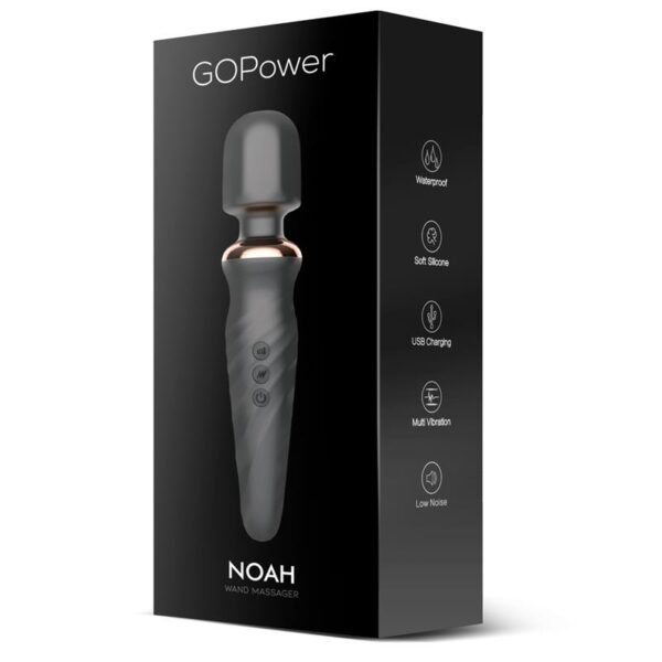 Noah Wand Massageapparaat USB Siliconen - Afbeelding 5