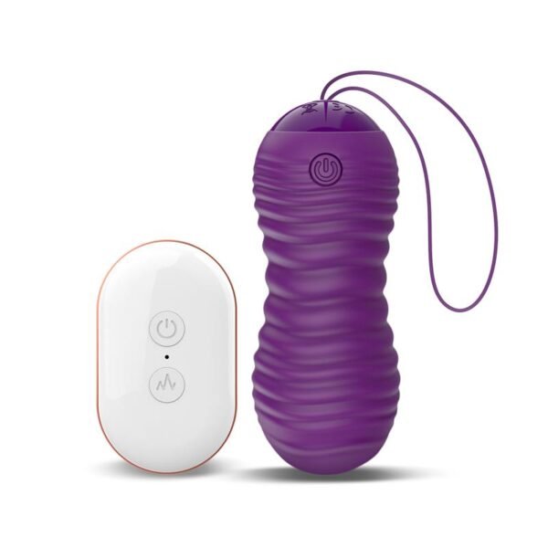 Orio Huevo Vibrating and Telescopic Up and Down Movement Remot Control Purple - Afbeelding 2