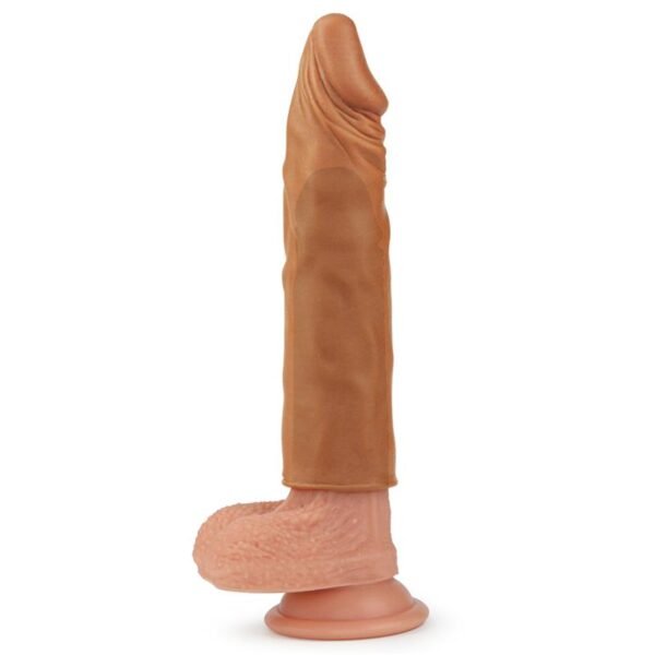 Penis Sleeve Add 2 Pleasure X Tender Brown - Afbeelding 4