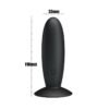 Pretty Love Vibrating Butt Plug Anal Black - Afbeelding 7
