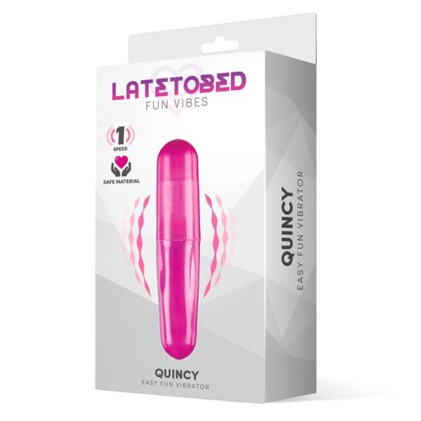 Quincy Easy Fun Vibrating Bullet Purple - Afbeelding 2