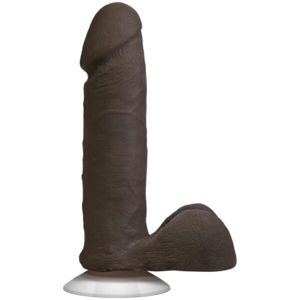 Realistische Dual Density Dildo 6 Chocolade
