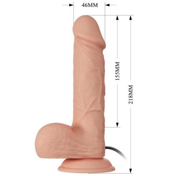 Realistische Vibrator 8,5 Afstandsbediening - Afbeelding 10