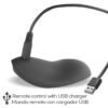 Reerin Dual Vibrating Ring USB Remote Control USB Silicone - Afbeelding 5