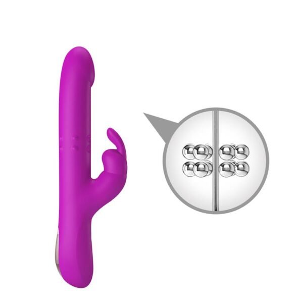 Reese Vibe with Internal Beads and Thrusting USB - Afbeelding 2