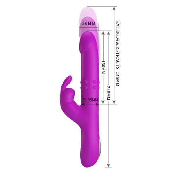 Reese Vibe with Internal Beads and Thrusting USB - Afbeelding 9