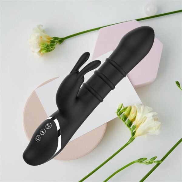 Reipo Vibrator with Up and Down Sliding Rings - Afbeelding 13