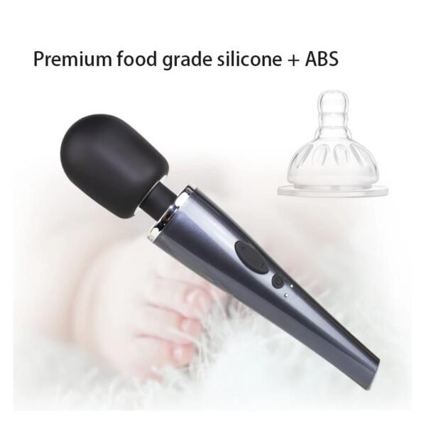 Relyme Wand Massager USB Rechargable Silicone Waterproof - Afbeelding 13