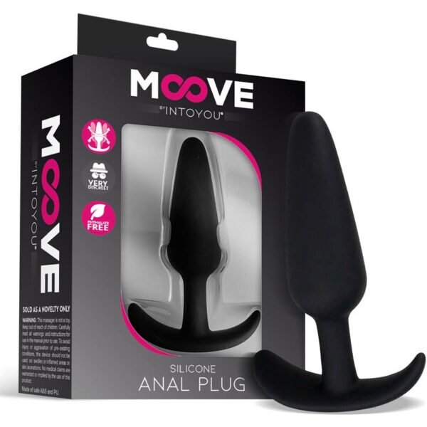 Siliconen Buttplug Small Zwart