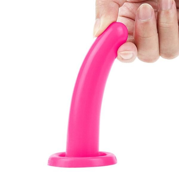 Stimulator Holy Dong 4.5 Liquid Siliconen Roze - Afbeelding 5