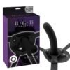 Strap-On met Dildo Raw Recruit Maat M Zwart