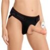 Strap-on met Vibrerende Dildo en Afstandsbediening 7.0