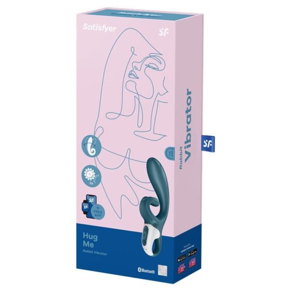 Vibe Hug Me with APP Satisfyer Connect Grayblue - Afbeelding 7