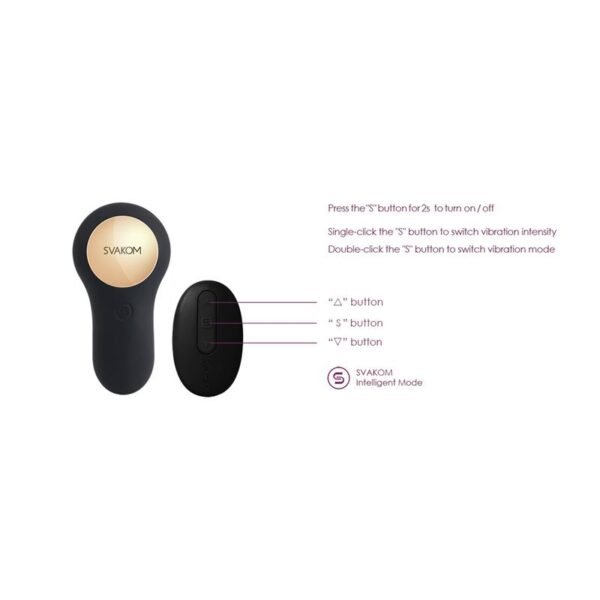 Vick Butt Plug G-spot and Prostate Remote Controlled - Afbeelding 3